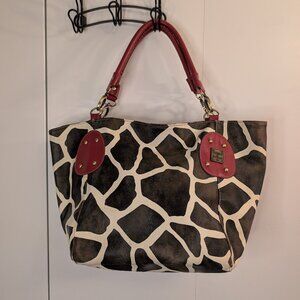 Faux Dooney &  Bourke Two Handle HOBO Bag